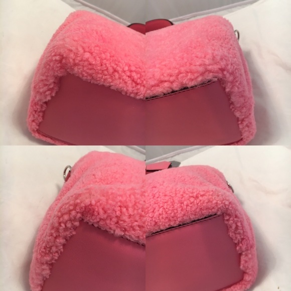 Sale Authentic Fendi By The Way Shearling satchel - Picture 7 of 8